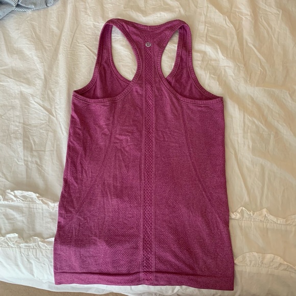 Lululemon Berry Magenta Swiftly Speed Tank 4 - Picture 2 of 3